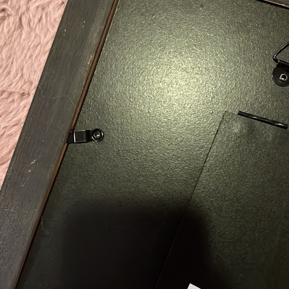 Set of 2 soft champagne gold framed rose photos white matte 10” x 10” square​​ - Picture 12 of 13